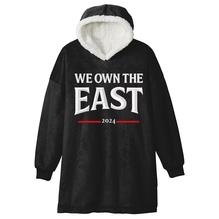 We Own The East Hooded Wearable Blanket