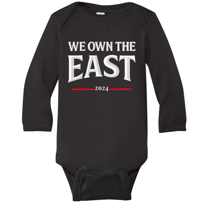 We Own The East Baby Long Sleeve Bodysuit