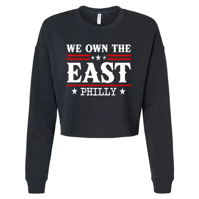 We Own The East 2024 Cropped Pullover Crew