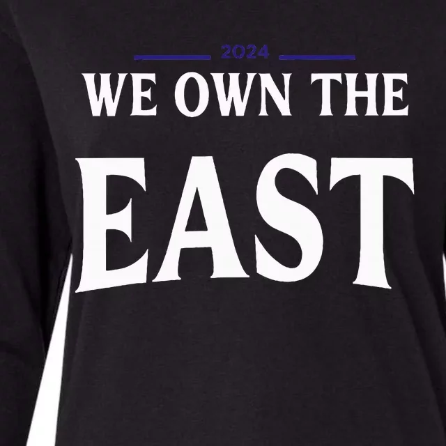 We Own The East 2024 Womens Cotton Relaxed Long Sleeve T-Shirt