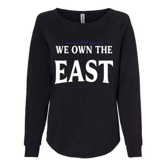 We Own The East 2024 Womens California Wash Sweatshirt