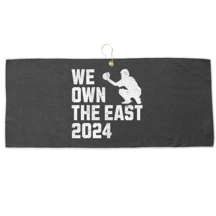 We Own The East 2024 Large Microfiber Waffle Golf Towel