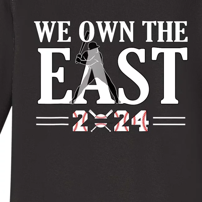 We Own The East 2024 Tees Baby Long Sleeve Bodysuit