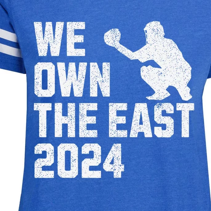 We Own The East 2024 Enza Ladies Jersey Football T-Shirt