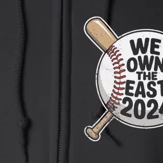 We Own The East 2024 Full Zip Hoodie