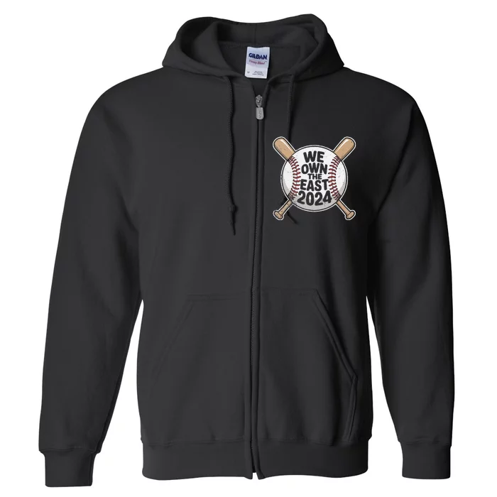 We Own The East 2024 Full Zip Hoodie