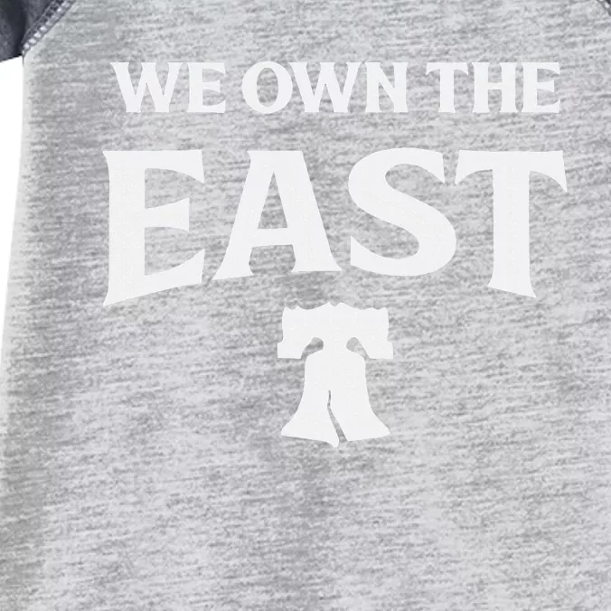 We Own The East Infant Baby Jersey Bodysuit