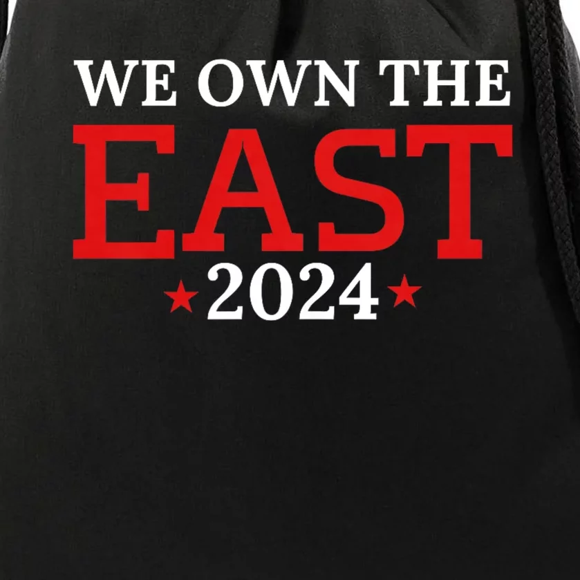 We Own The East 2024 Champions Drawstring Bag