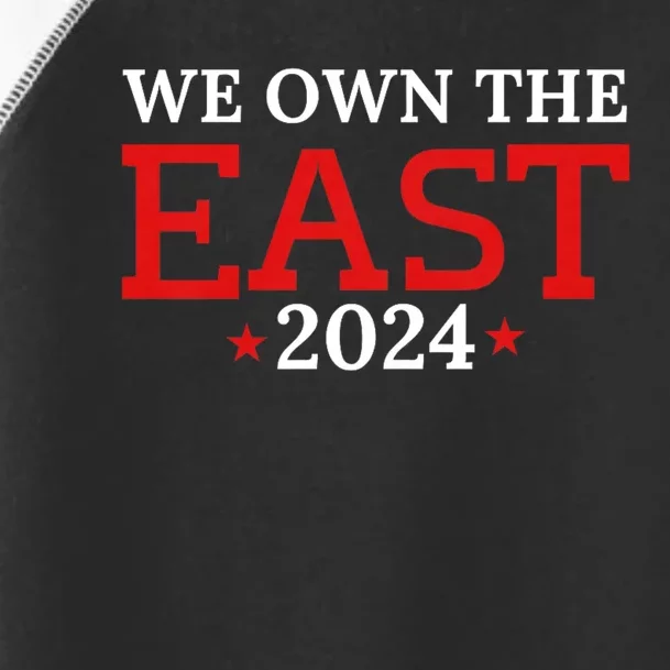 We Own The East 2024 Champions Toddler Fine Jersey T-Shirt