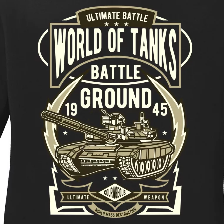 World Of Tanks Ladies Long Sleeve Shirt