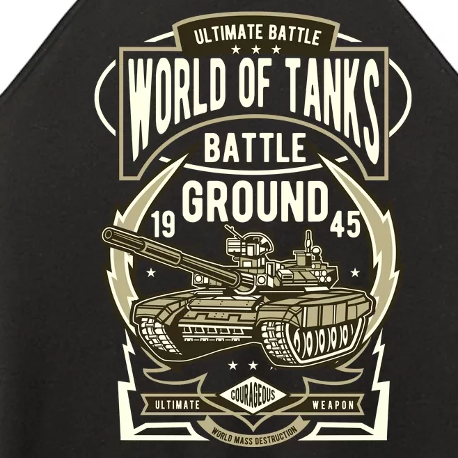 World Of Tanks Women’s Perfect Tri Rocker Tank