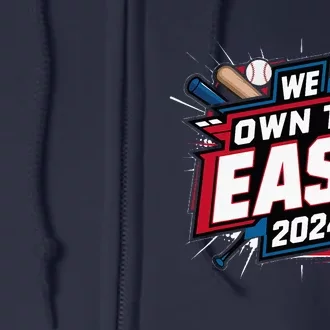 We Own The East 2024 Full Zip Hoodie