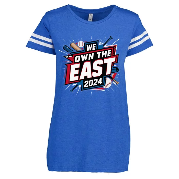 We Own The East 2024 Enza Ladies Jersey Football T-Shirt