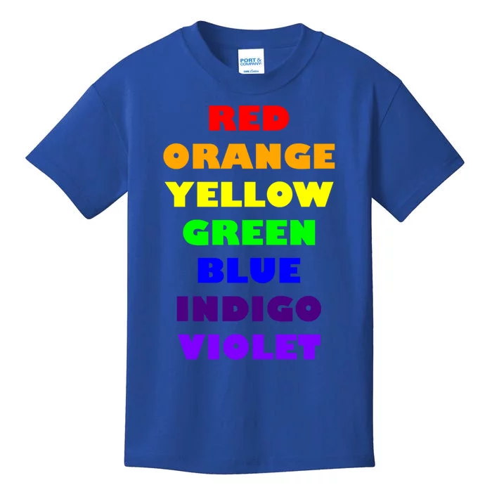 Words Of The Rainbow Cute Gift Kids T-Shirt