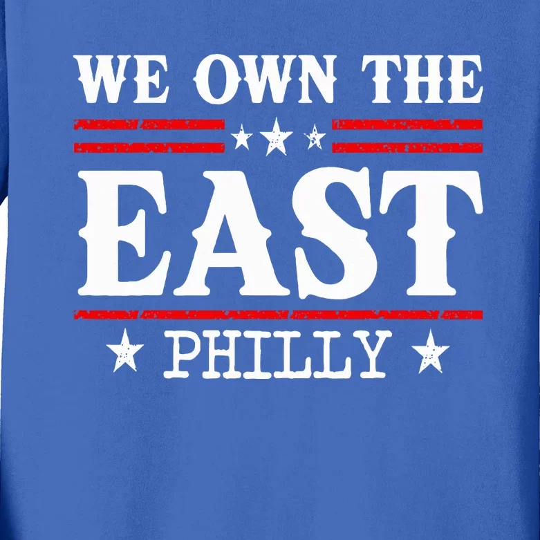 We Own The East 2024 Kids Long Sleeve Shirt