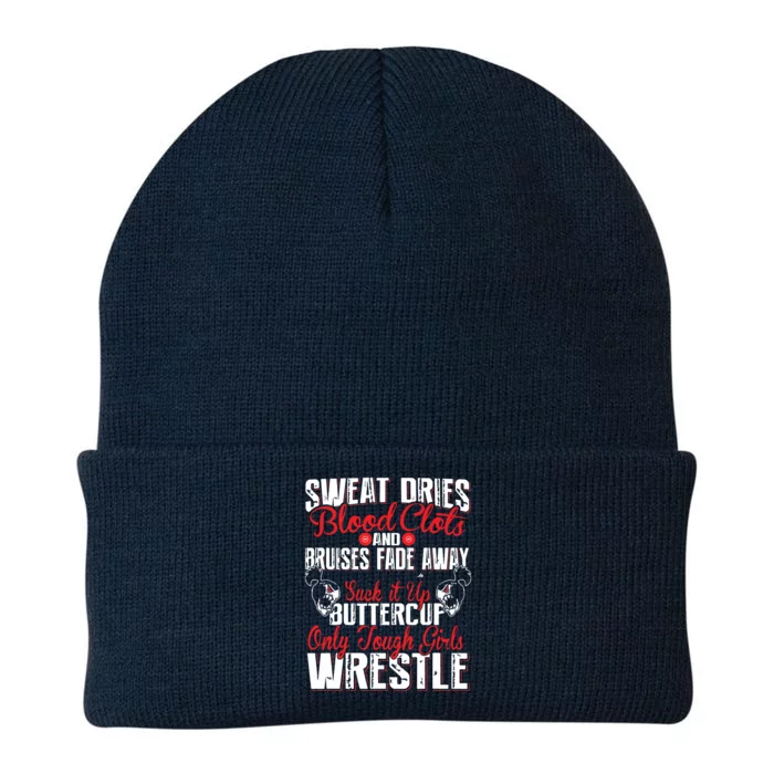 Wrestling Only Tough Wrestle Knit Cap Winter Beanie