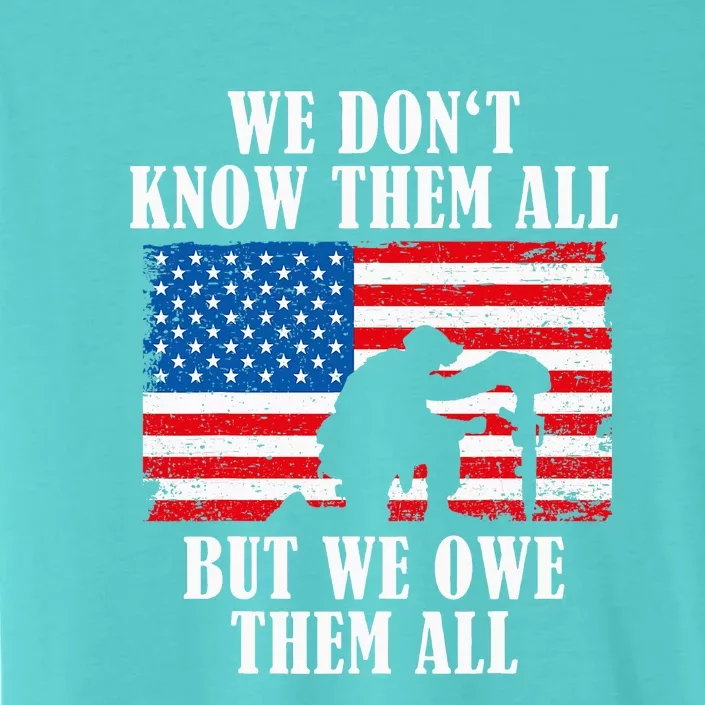 We Owe Them All Memorial Day Partiotic ChromaSoft Performance T-Shirt