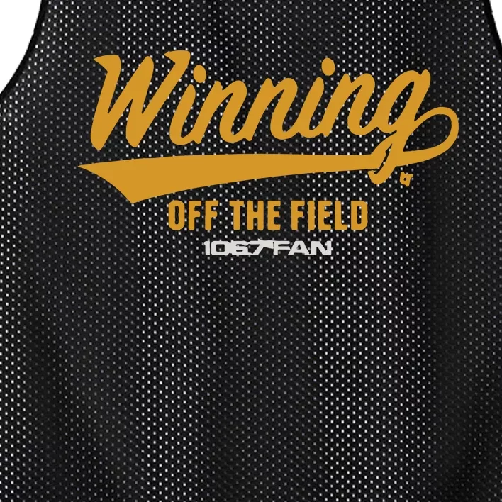 Winning Off The Field Forever Mesh Reversible Basketball Jersey Tank