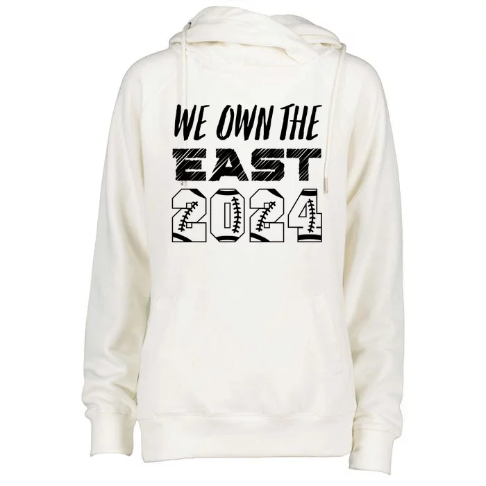 We Own The East 2024 Womens Funnel Neck Pullover Hood