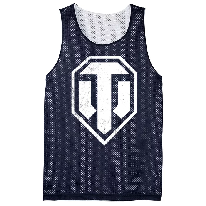 World Of Tanks Mesh Reversible Basketball Jersey Tank