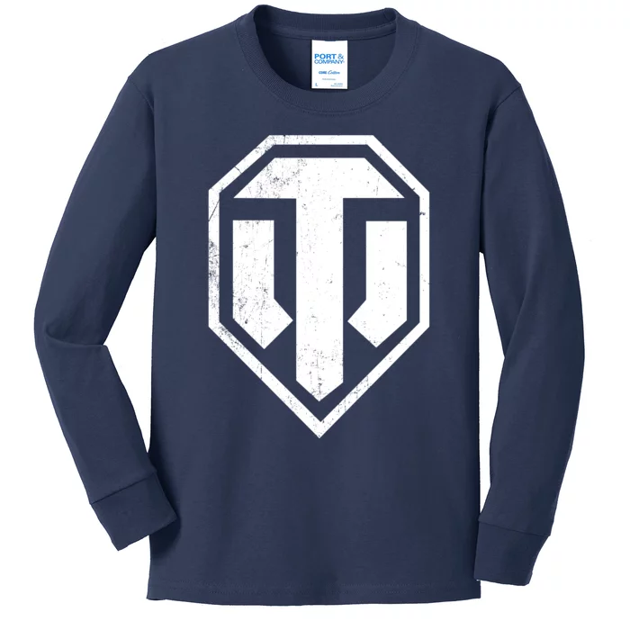 World Of Tanks Kids Long Sleeve Shirt