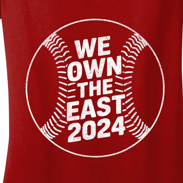 We Own The East 2024 Women's V-Neck T-Shirt