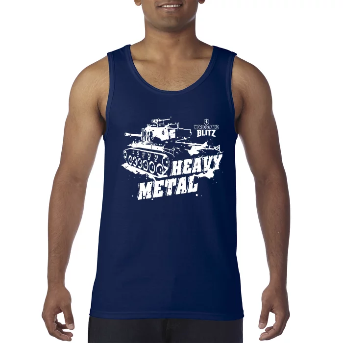 World Of Tanks Blitz Heavy Metal Tank Top