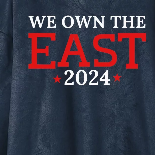 We Own The East Hooded Wearable Blanket