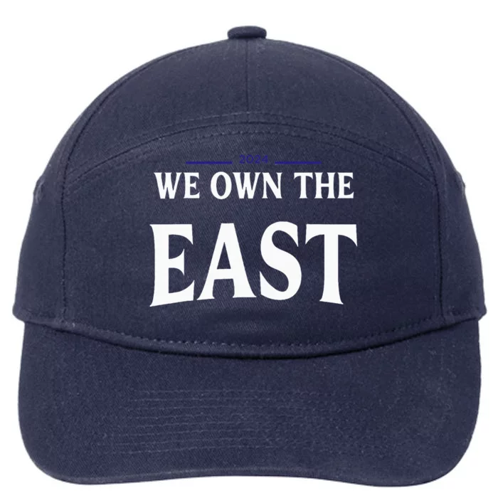 We Own The East 2024 7-Panel Snapback Hat