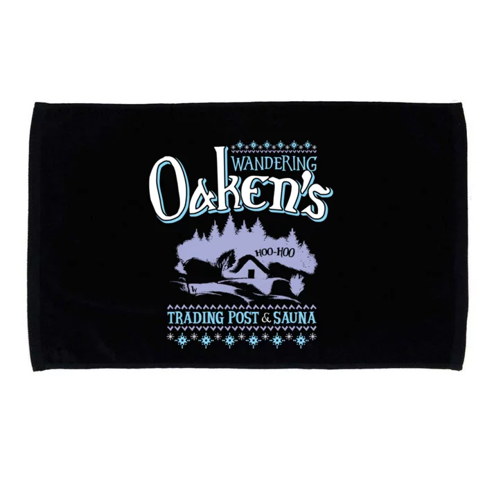 Wandering Oaken's Trading Post And Sauna Hoo Hoo Microfiber Hand Towel