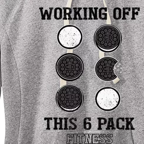 Working Off This 6 Pack Fitness Women's Fleece Hoodie