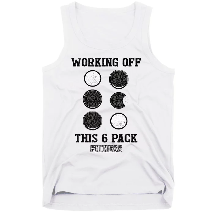 Working Off This 6 Pack Fitness Tank Top