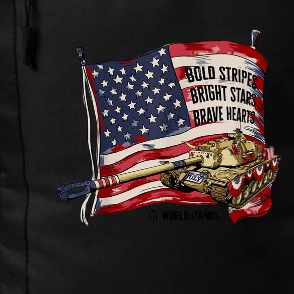 World Of Tanks 4th Of July Bold Bright Brave Collection Daily Commute Backpack