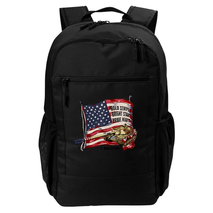 World Of Tanks 4th Of July Bold Bright Brave Collection Daily Commute Backpack