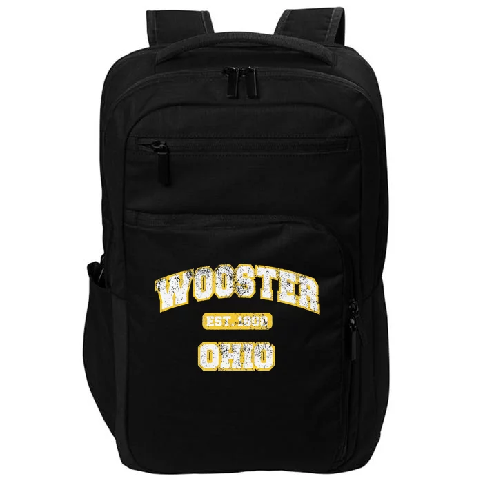 Wooster Ohio Varsity College Style Impact Tech Backpack