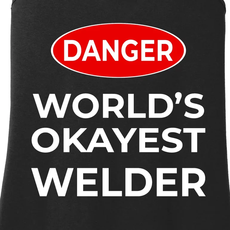 World Okayest Welder Ladies Essential Tank