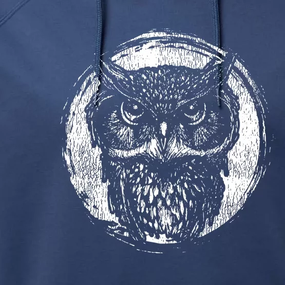 Wise Owl Performance Fleece Hoodie