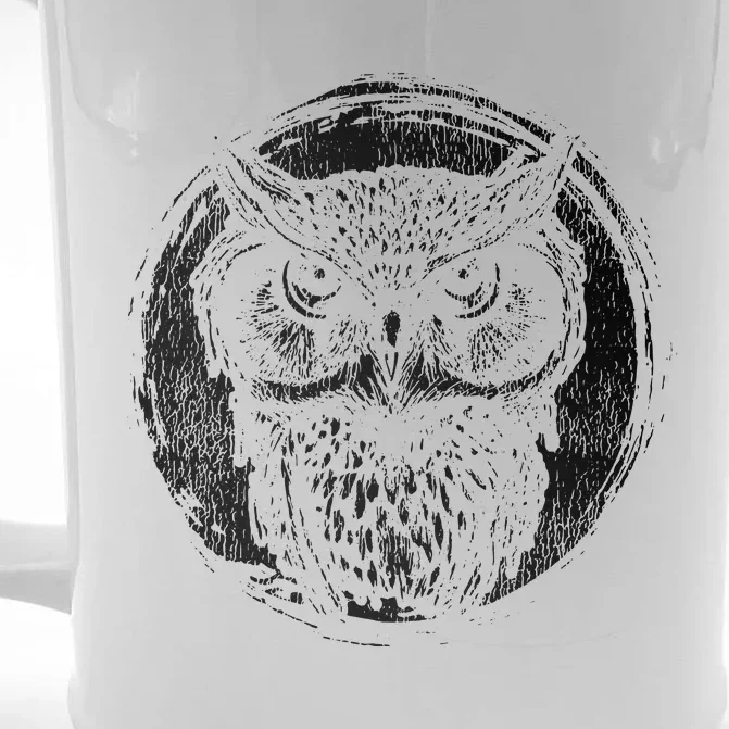 Wise Owl Front & Back Beer Stein