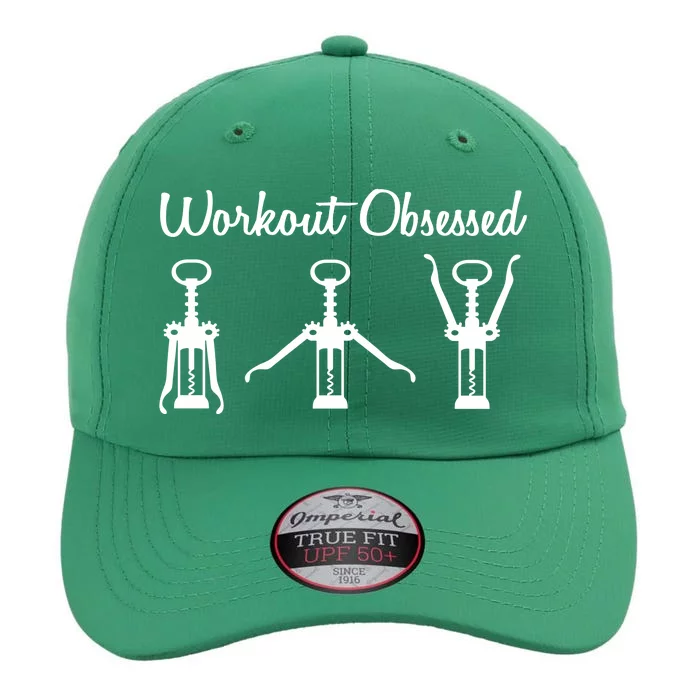 Workout Obsessed Wine Lover The Original Performance Cap