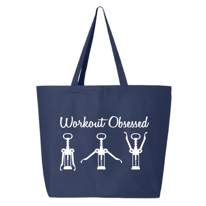 Workout Obsessed Wine Lover 25L Jumbo Tote