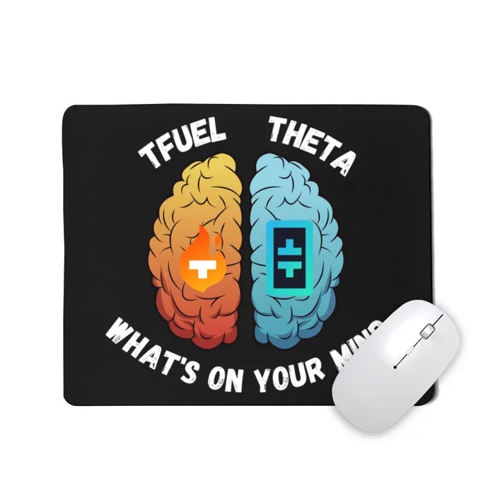 What’S On Your Mind Theta Crypto Theta Tfuel Theta Coin Crytopcurrency Mousepad