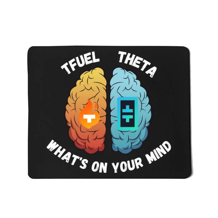 What’S On Your Mind Theta Crypto Theta Tfuel Theta Coin Crytopcurrency Mousepad