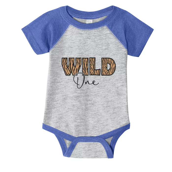 Wild One Zoo 1st Birthday Safari Jungle Animal Gift Infant Baby Jersey Bodysuit