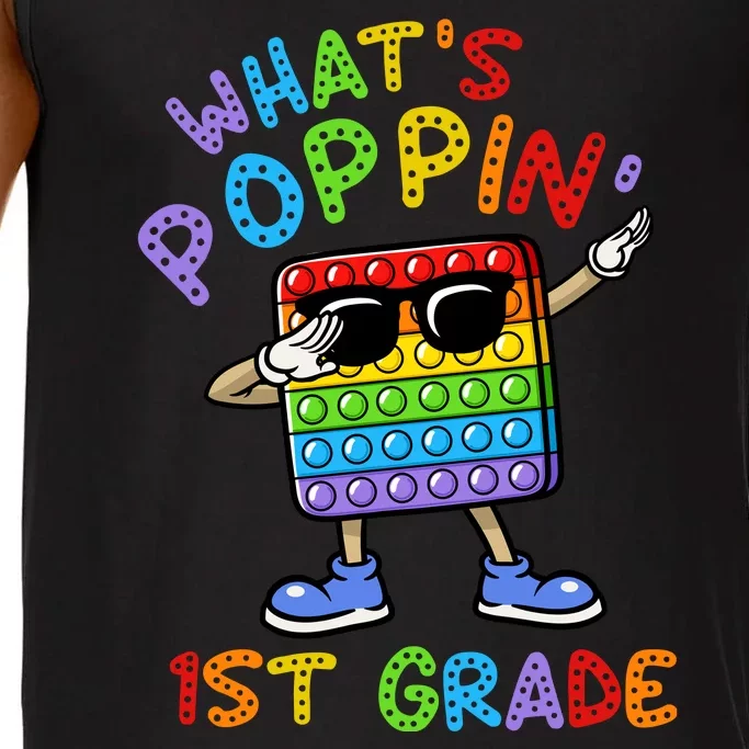 Whats Poppin 1st Grade Back To School Comfort Colors® Tank Top