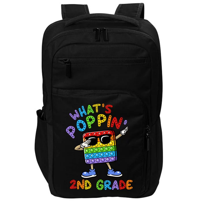 Whats Poppin 2nd Grade Back To School Impact Tech Backpack