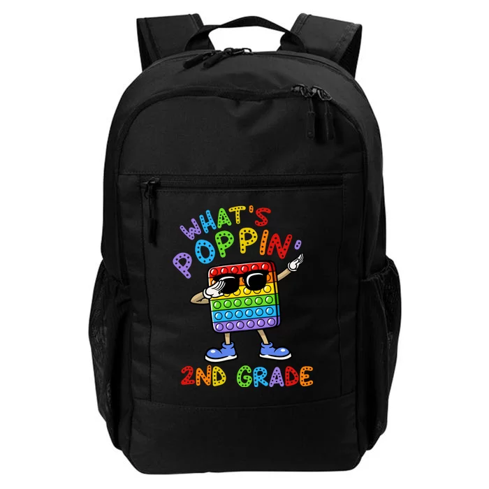 Whats Poppin 2nd Grade Back To School Daily Commute Backpack