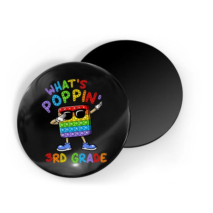 Whats Poppin 3rd Grade Back To School Magnet