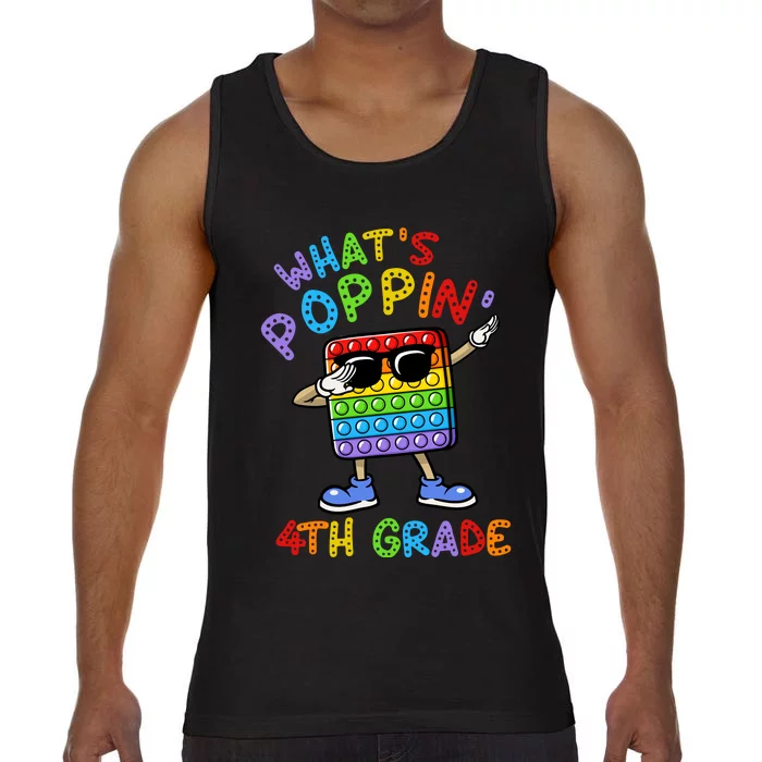 Whats Poppin 4th Grade Back To School Comfort Colors® Tank Top