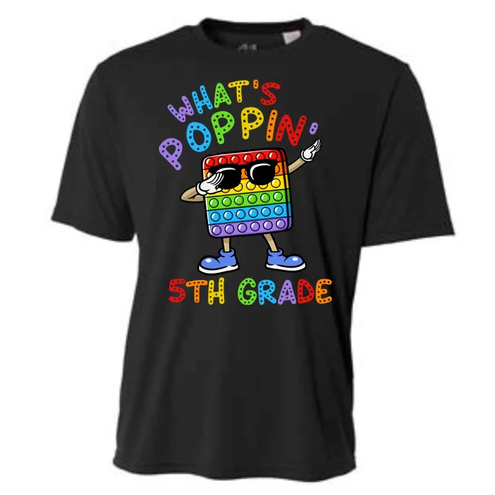 Whats Poppin 5th Grade Back To School Cooling Performance Crew T-Shirt