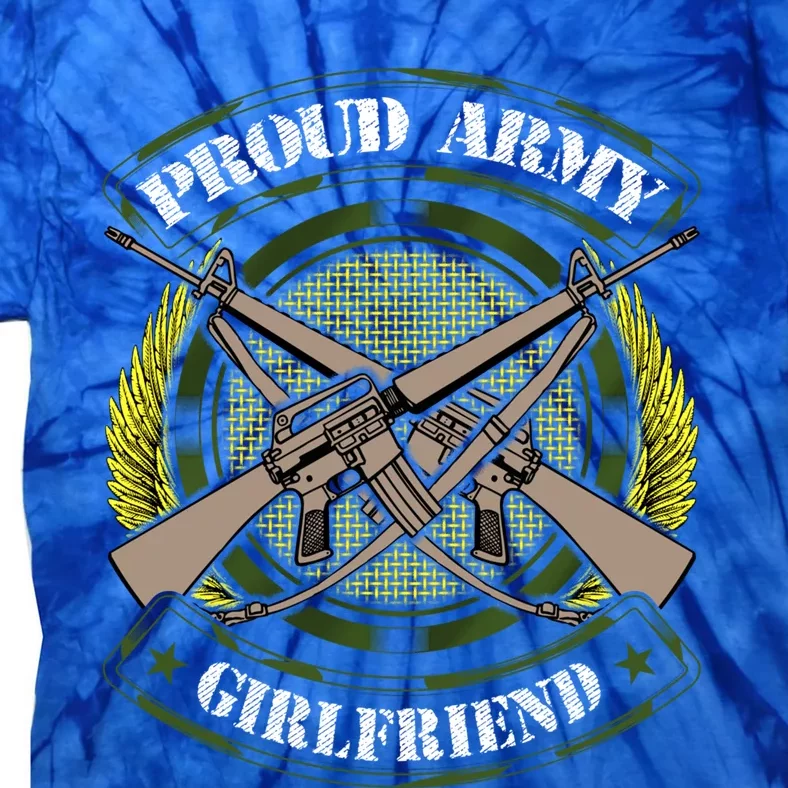 Wo Proud Army Friend Funny Gift Military Pride Gift Tie-Dye T-Shirt